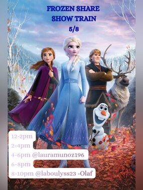 ❄️FROZEN TRAIN 5/8❄️